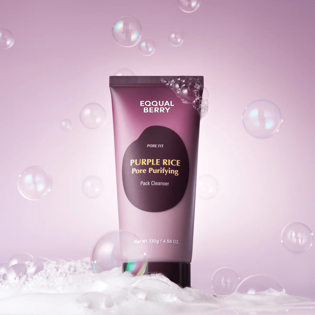 Purple Rice Pore Purifying Pack Cleanser 130g - Image 3
