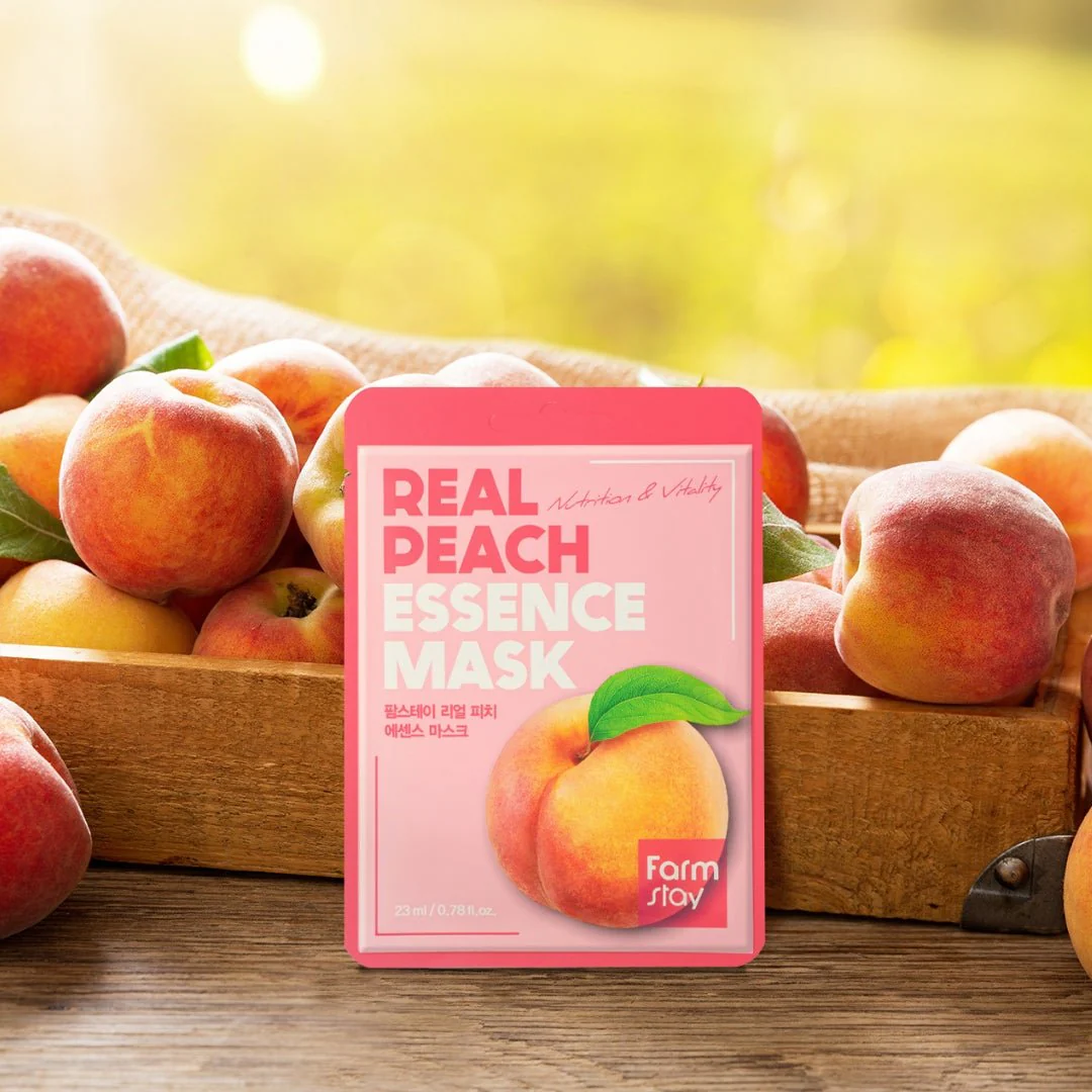 Real Essence Mask Combo Pack V2 (Sheabutter,Blueberry,Peach,Manuka Honey) 12pc - Image 2