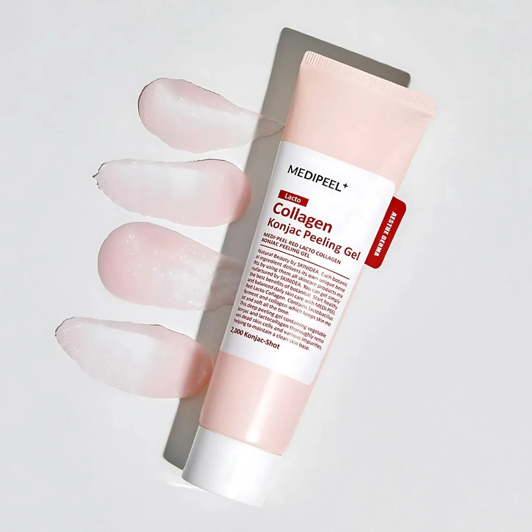 Red Lacto Collagen Konjac Peeling Gel 95ml - Image 2