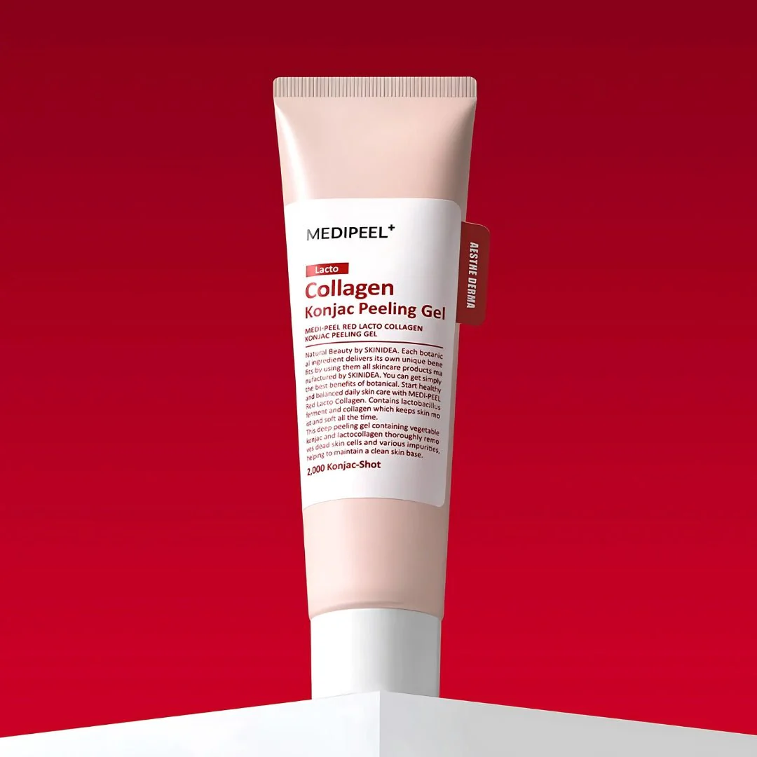 Red Lacto Collagen Konjac Peeling Gel 95ml - Image 4
