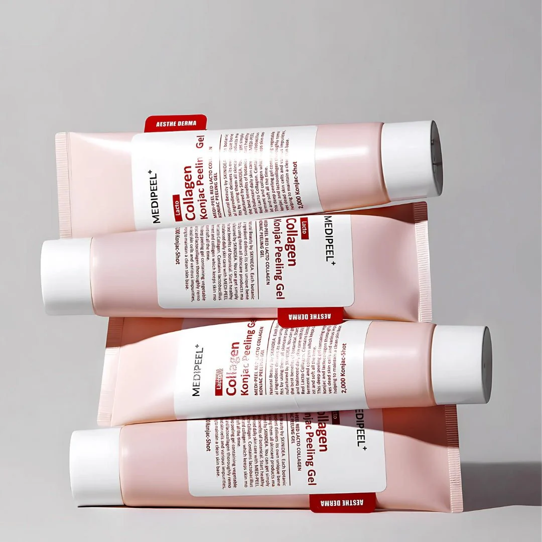 Red Lacto Collagen Konjac Peeling Gel 95ml - Image 5