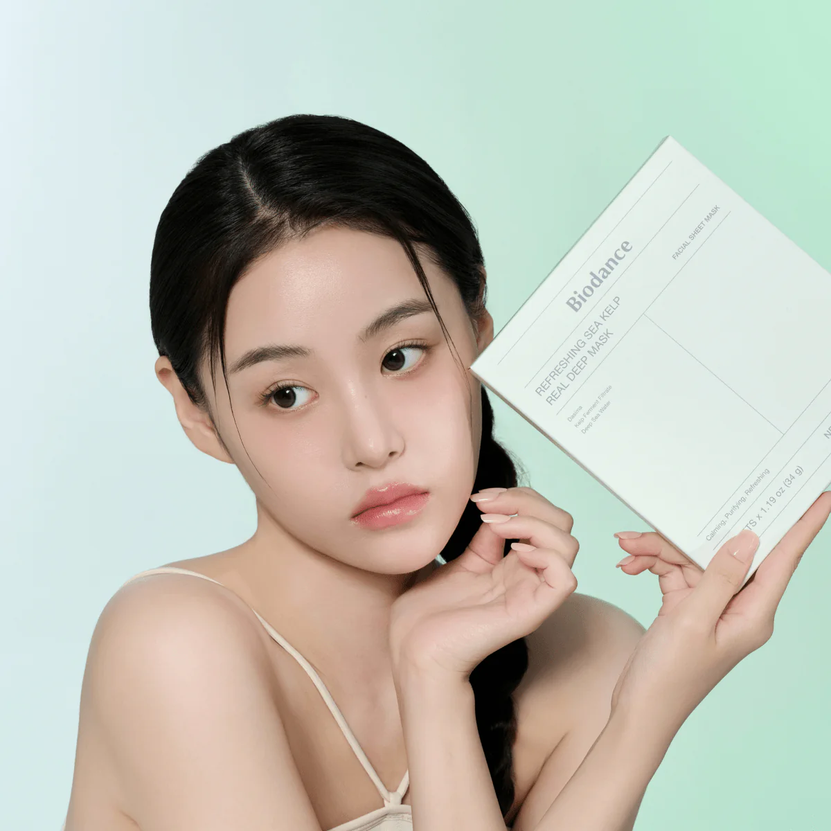 Refreshing Sea Kelp Real Deep Mask Box [4pcs] - Image 5