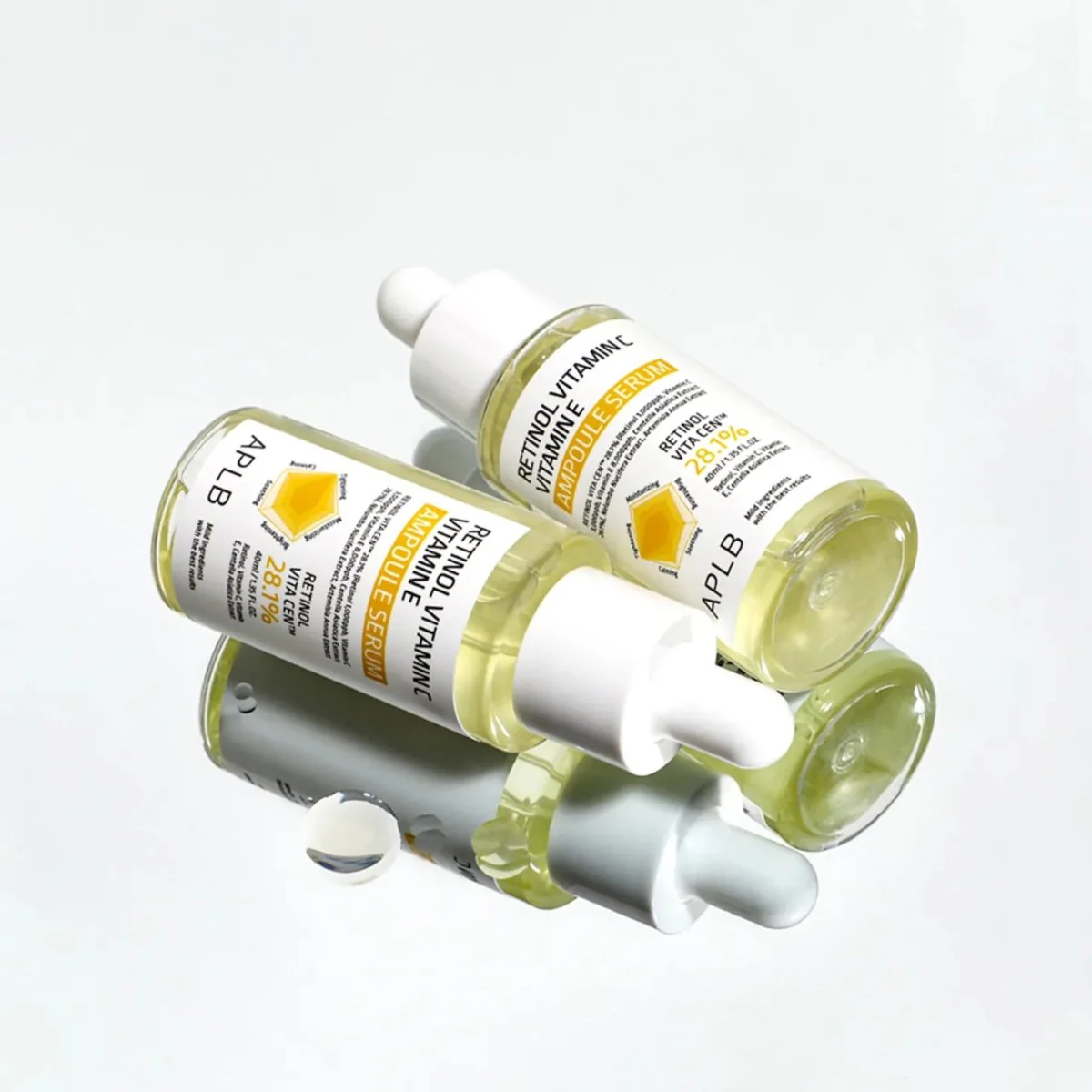 Retinol Vitamin C Vitamin E Ampoule Serum 40ml - Image 2