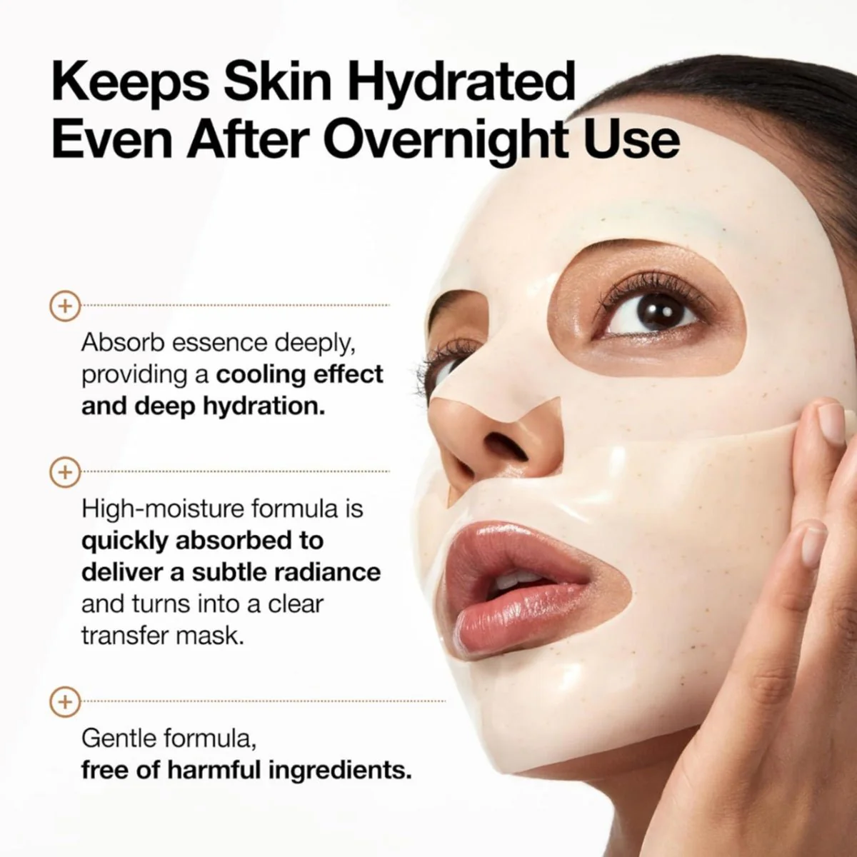 Rice 70 Glow Collagen Mask Box [4pcs] - Image 3