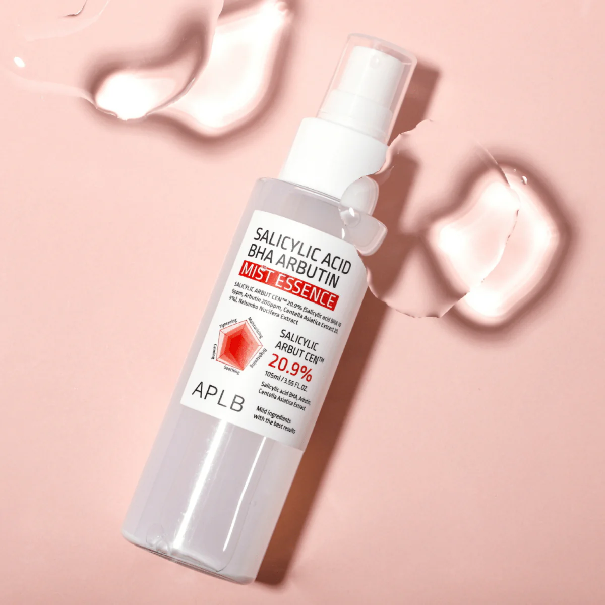 Salicylic Acid BHA Arbutin Mist Essence 105ml - Image 3