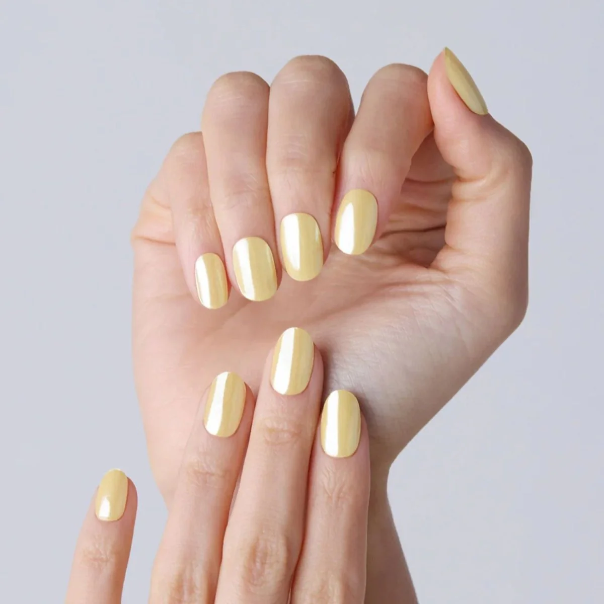 Semi-Cured Gel Nail - N Butter Chrome - Image 3