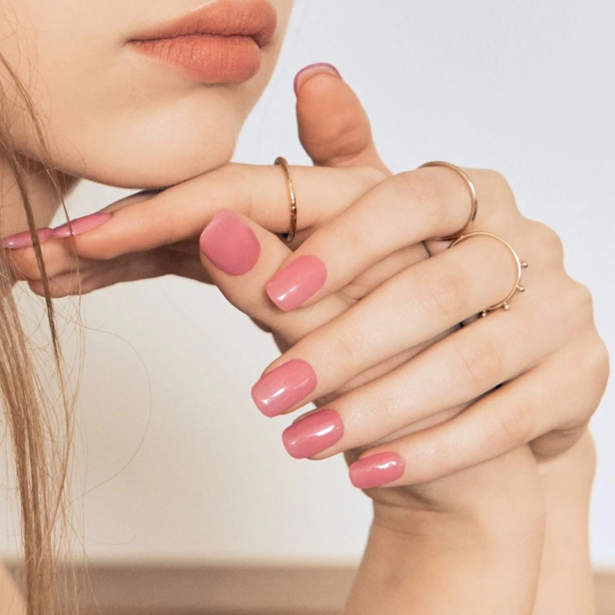 Semi-Cured Gel Nail - N Cream Glow - Image 3