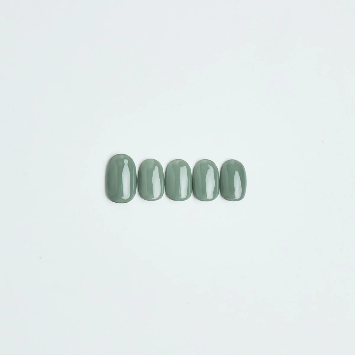 Semi-Cured Gel Nail - N Cream Leaf - Image 2
