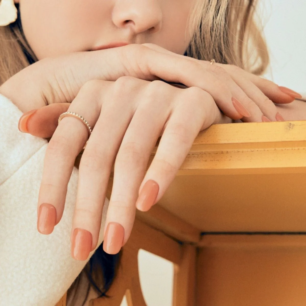 Semi-Cured Gel Nail - N Cream Sunshine - Image 3
