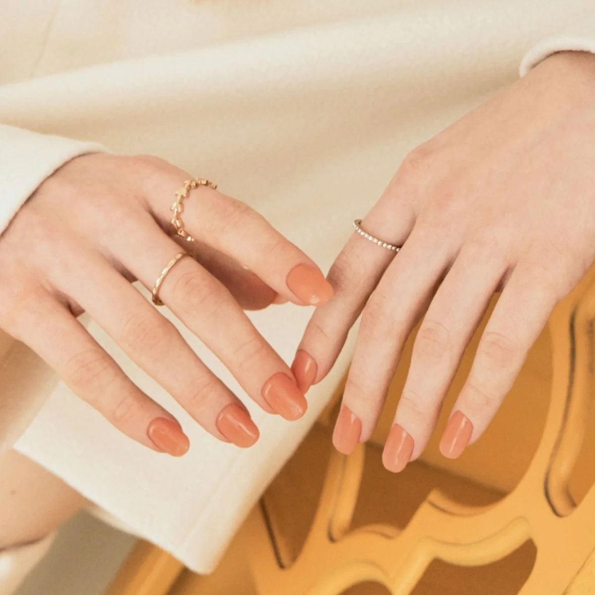 Semi-Cured Gel Nail - N Cream Sunshine - Image 4