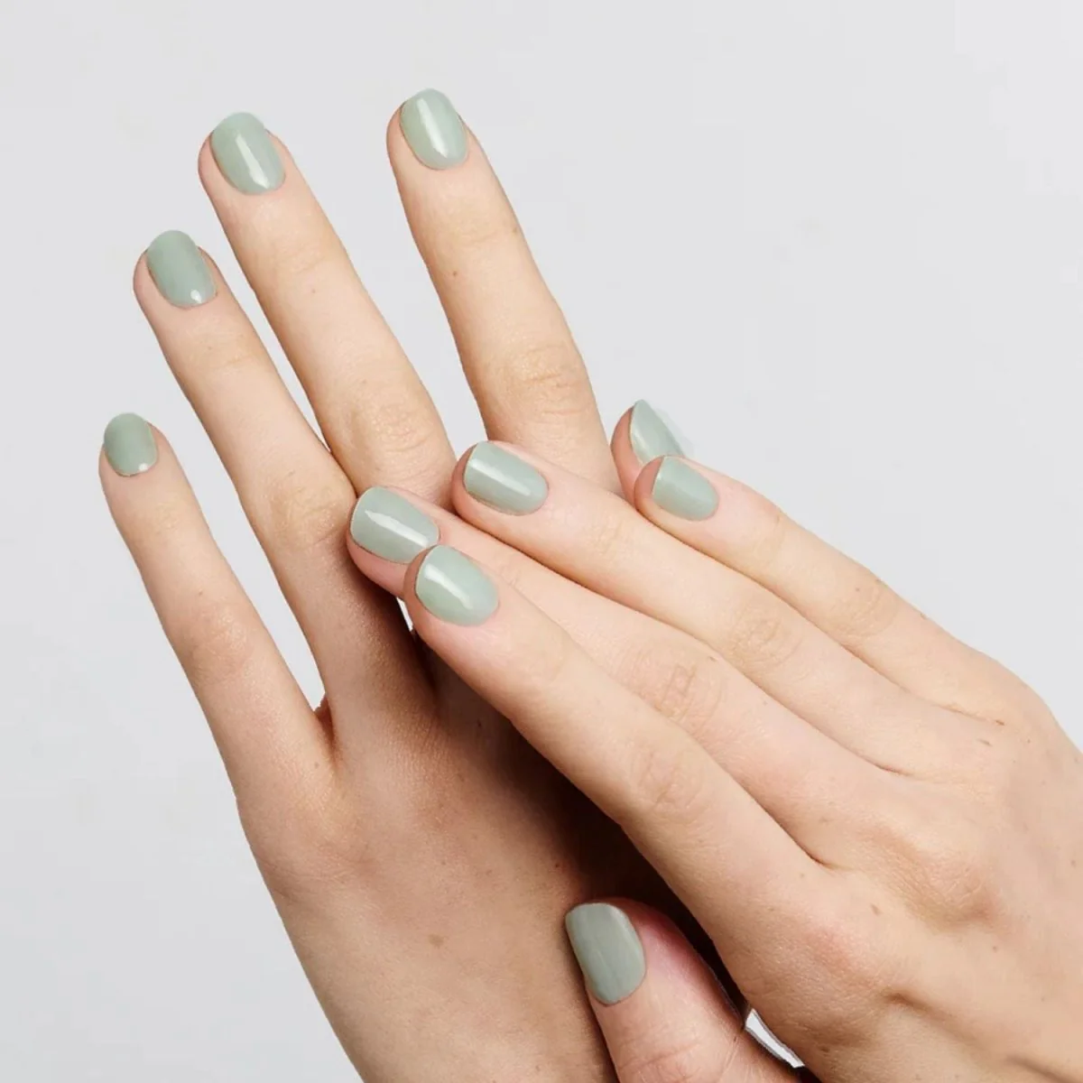 Semi-Cured Gel Nail - N Dewy Mint - Image 2