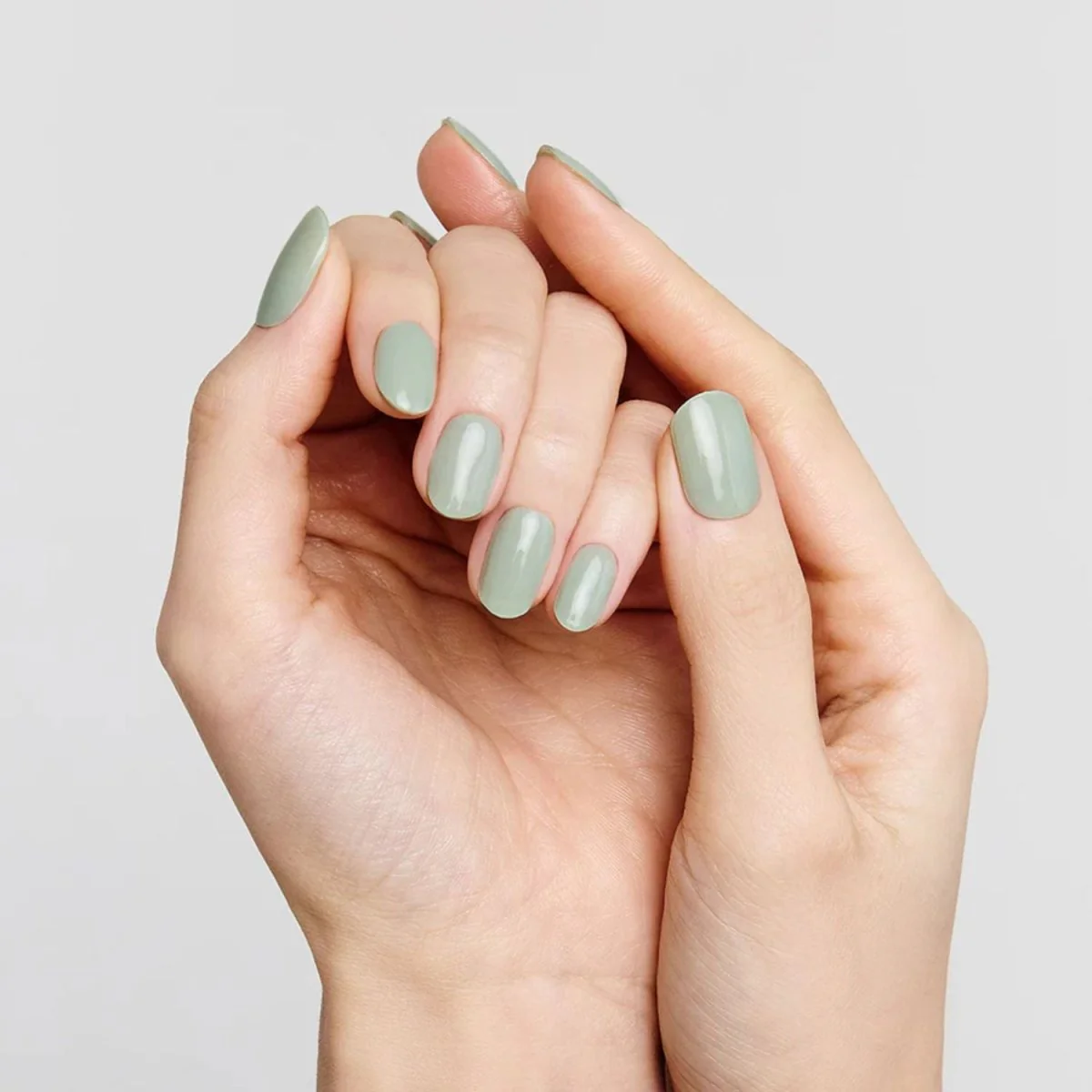 Semi-Cured Gel Nail - N Dewy Mint - Image 5
