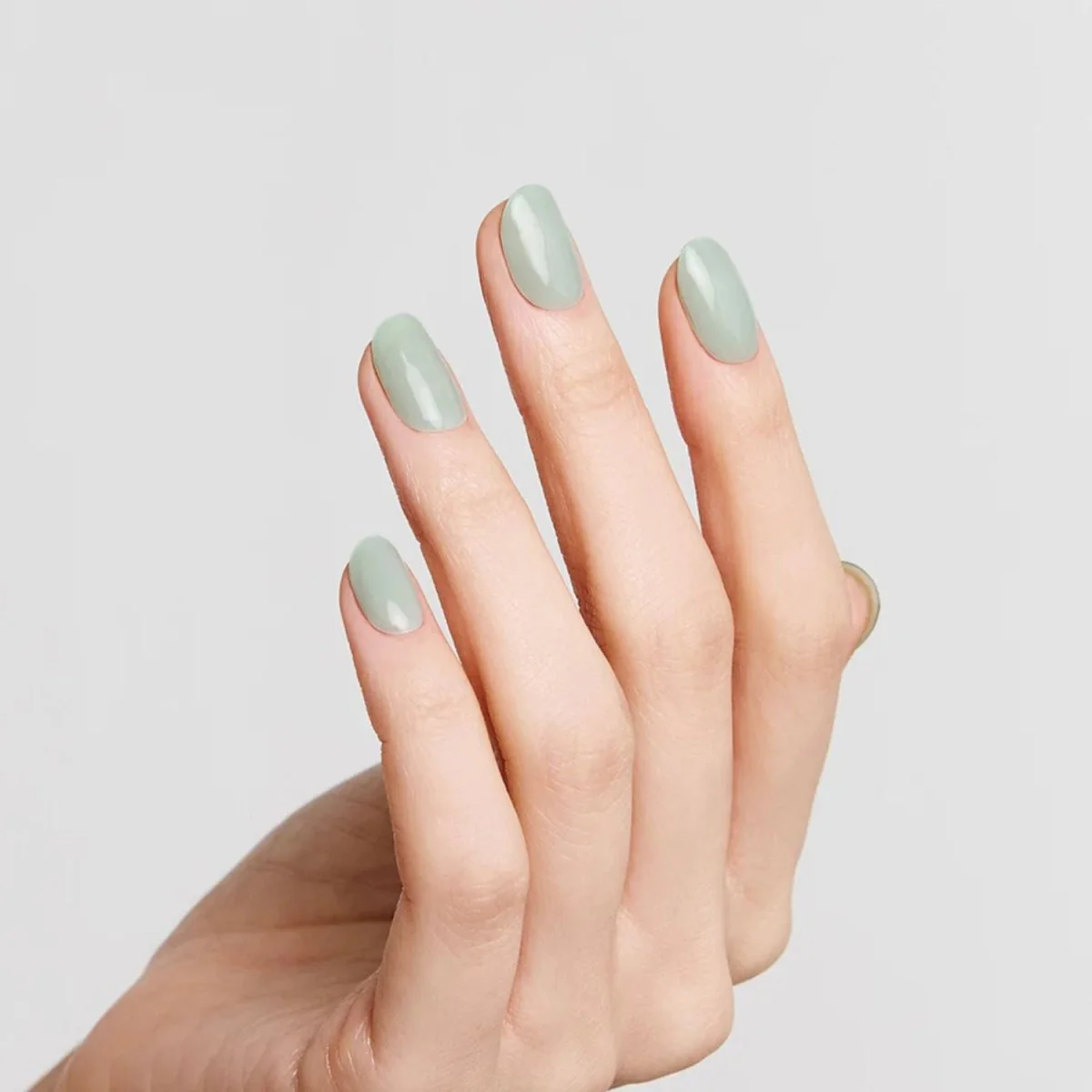 Semi-Cured Gel Nail - N Dewy Mint - Image 6
