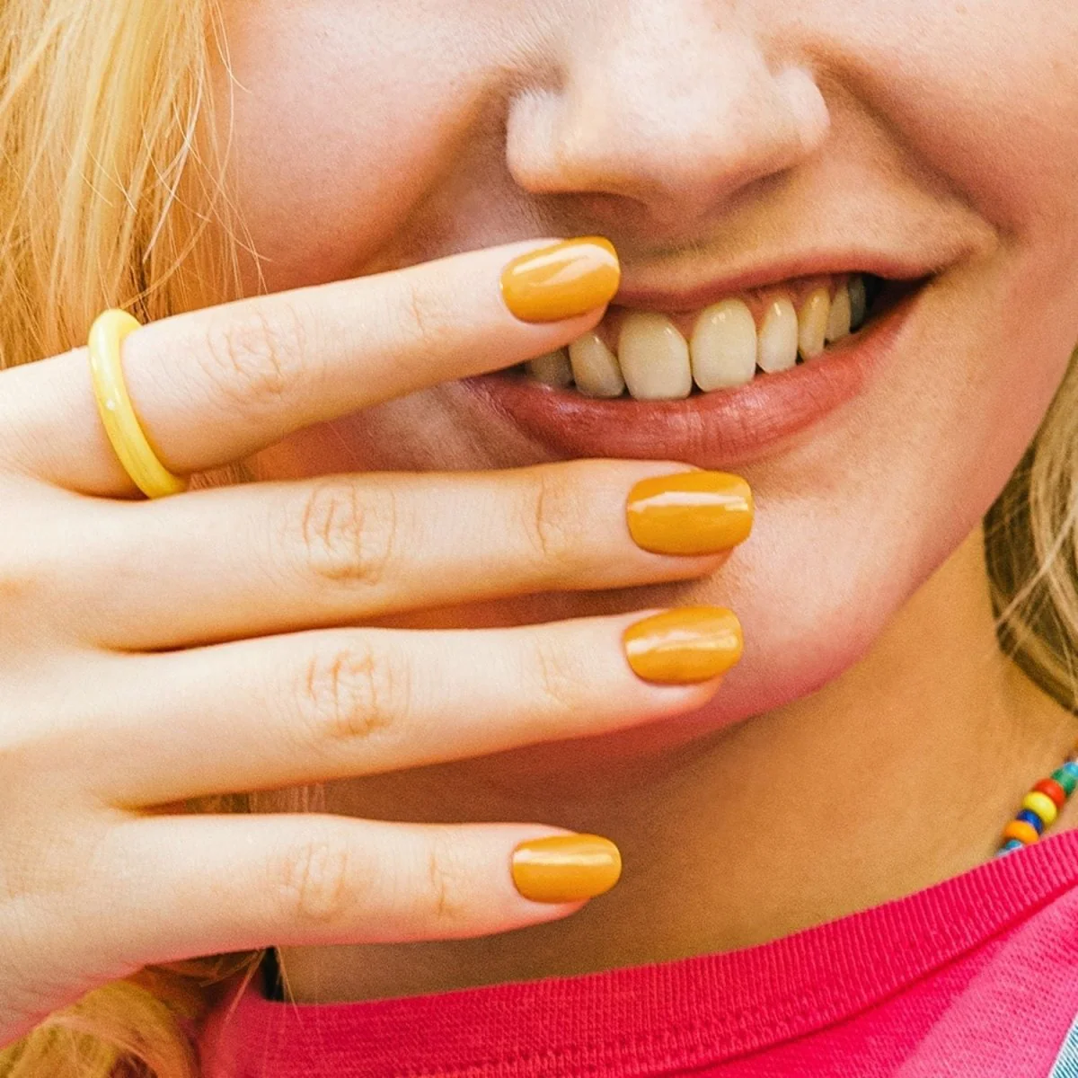 Semi-Cured Gel Nail - N Ginger Cookie - Image 2