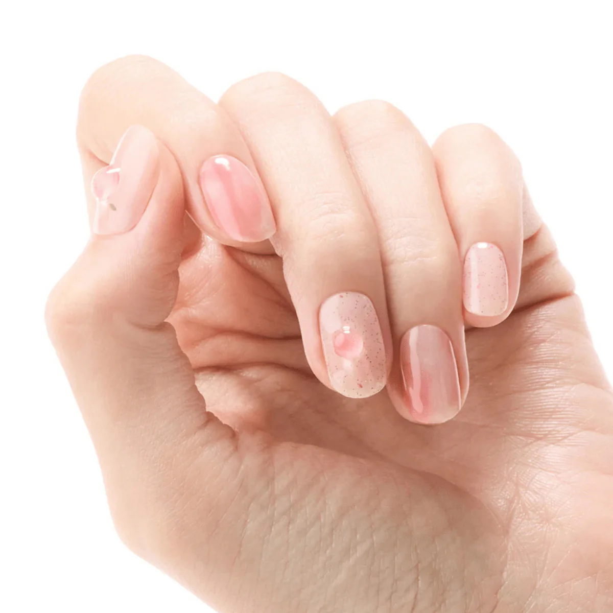 Semi-Cured Gel Nail - N Jelly Peach - Image 2