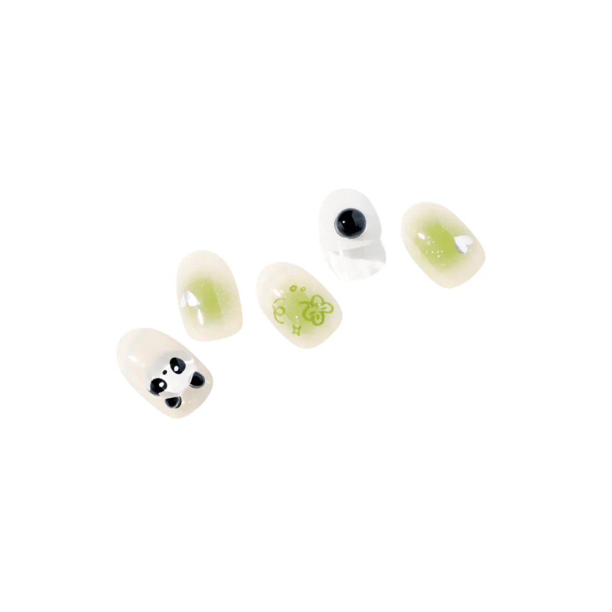 Semi-Cured Gel Nail - N Lucky Panda