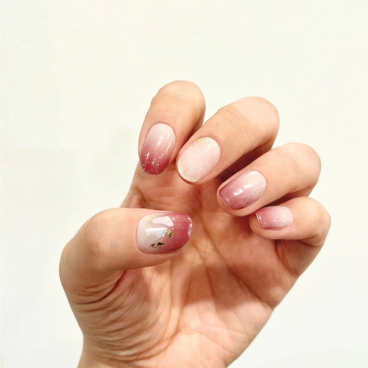 Semi-Cured Gel Nail - N Marsala Mood - Image 3