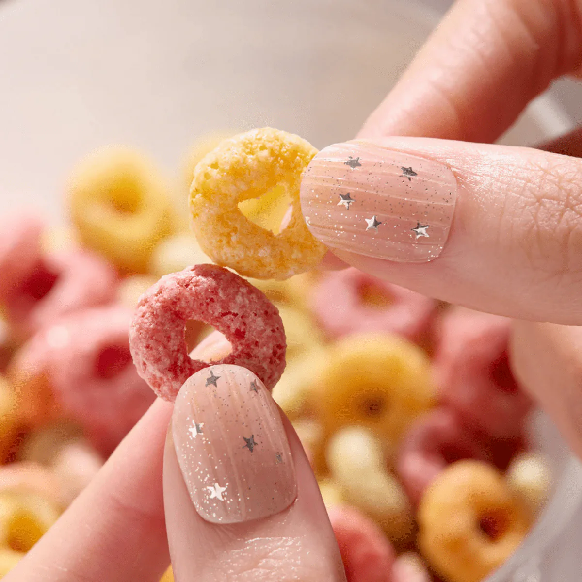 Semi-Cured Gel Nail - N Milky Star - Image 3
