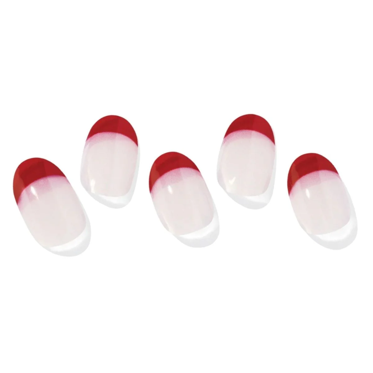 Semi-Cured Gel Nail - N Ruby French