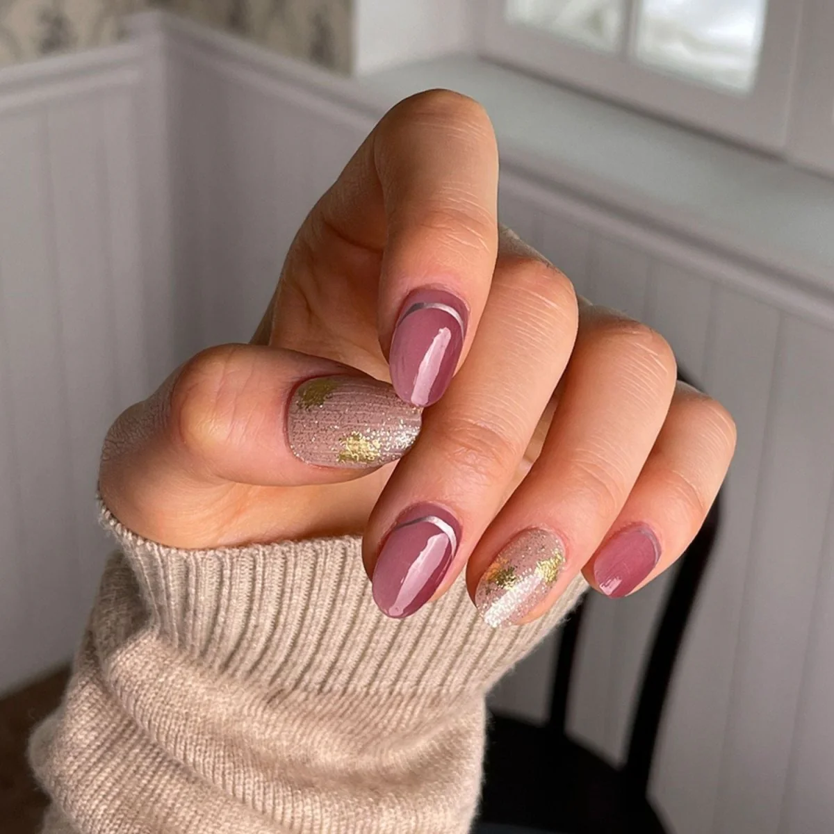 Semi-Cured Gel Nail - N Shine Vino - Image 5