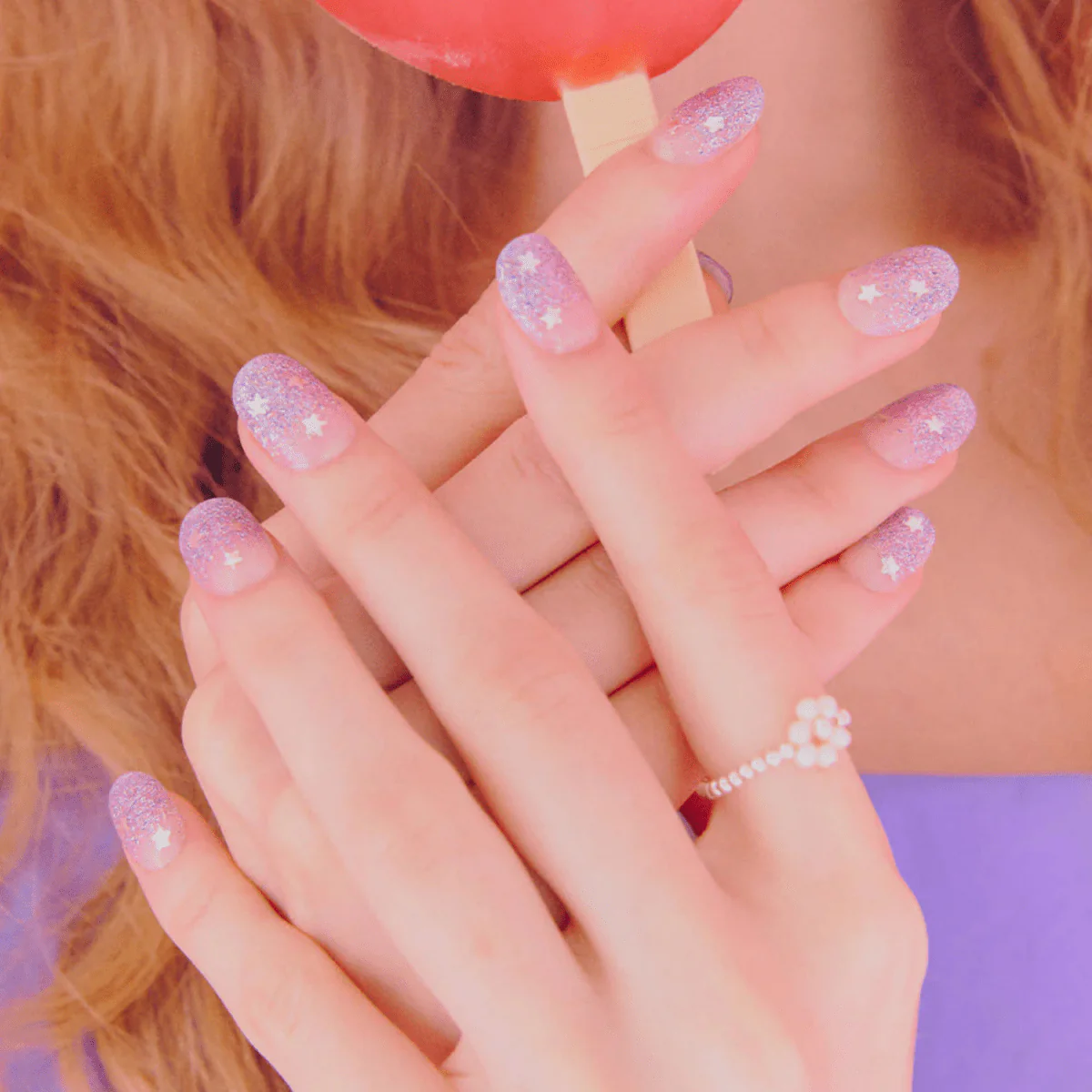 Semi-Cured Gel Nail - N Shooting Star - Image 3