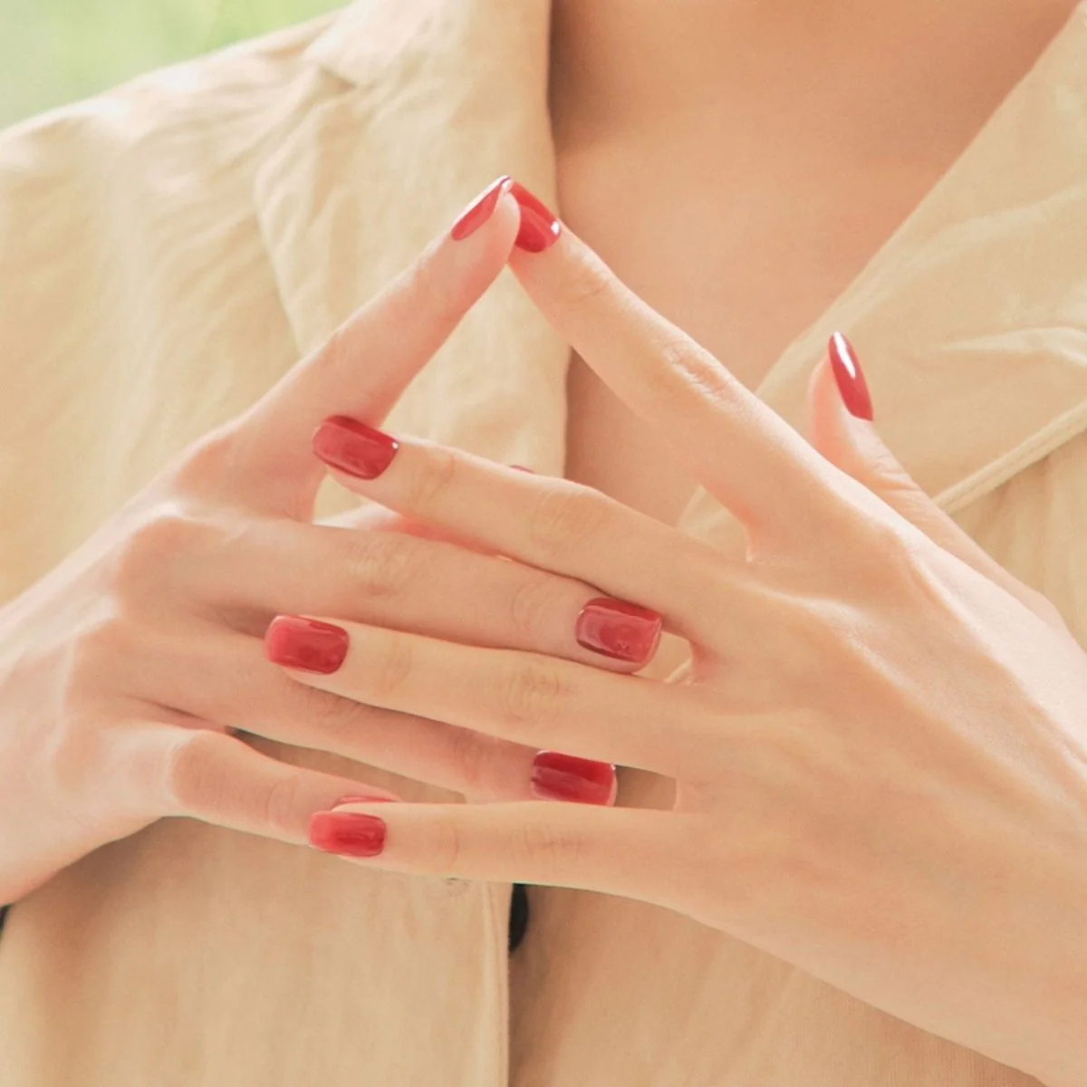 Semi-Cured Gel Nail - N Tint Brick - Image 3