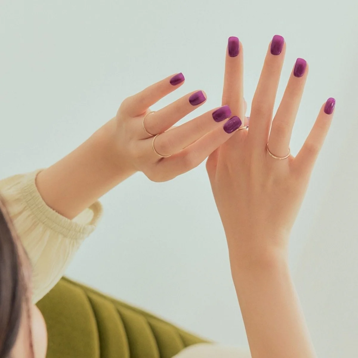 Semi-Cured Gel Nail - N Tint Purple - Image 4