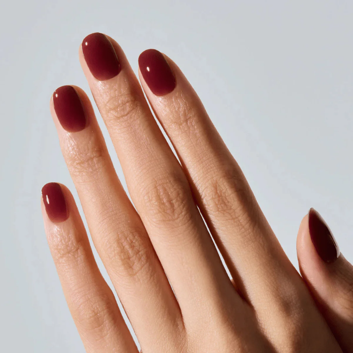 Semi-Cured Gel Nail - N Wine Veil - Image 2