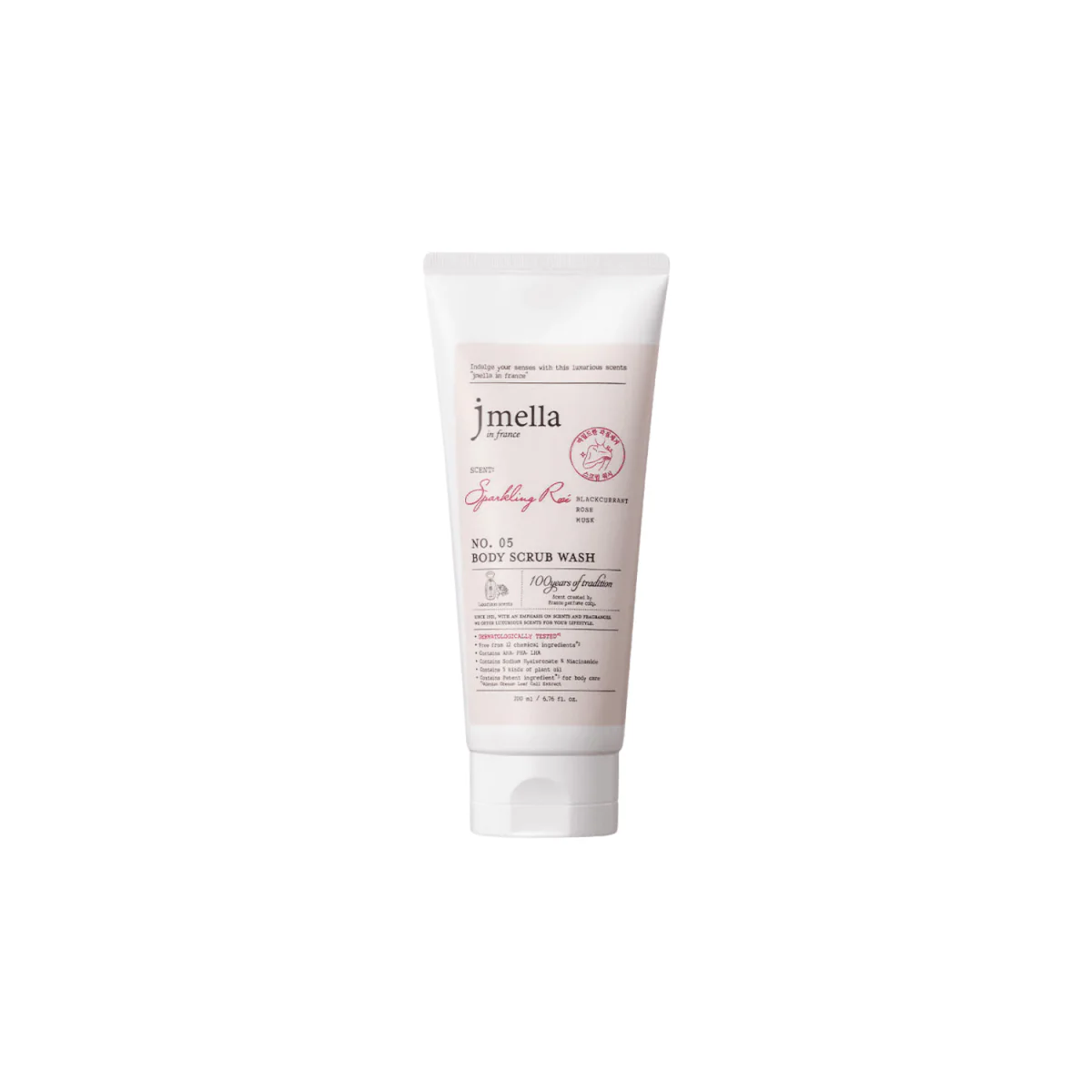 Sparkling Rose Body Scrub Wash [500ml]