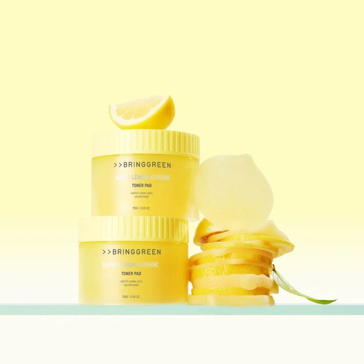 Super Lemon Glutathione Toner Pad Refill Set - Image 3