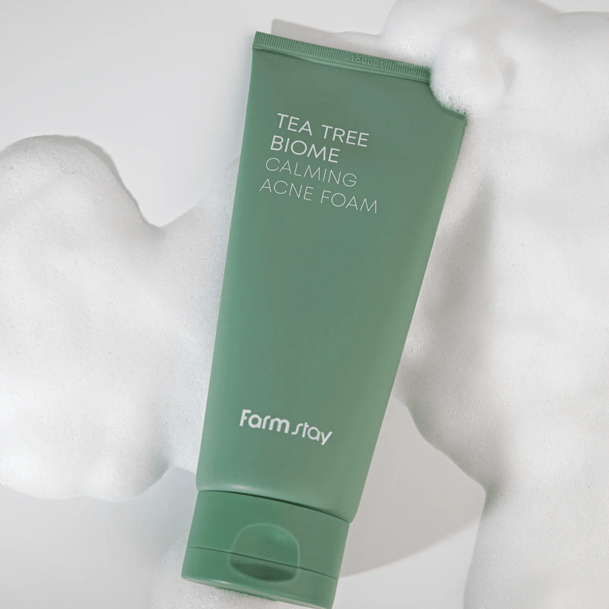 Tea Tree Biome Calming Acne Foam 180ml - Image 2