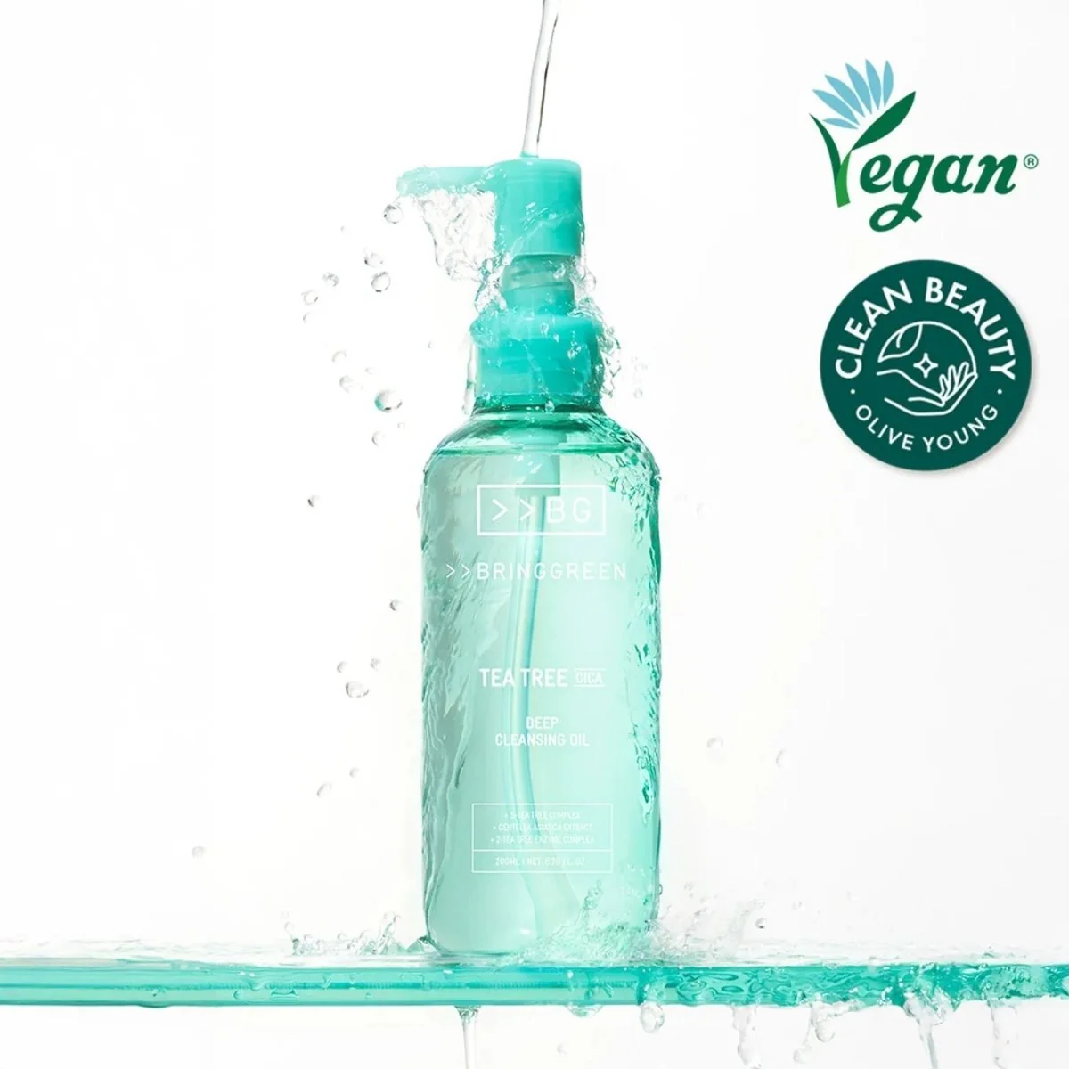 Tea Tree Cica Deep Cleansing Oil [200ml] - Image 2