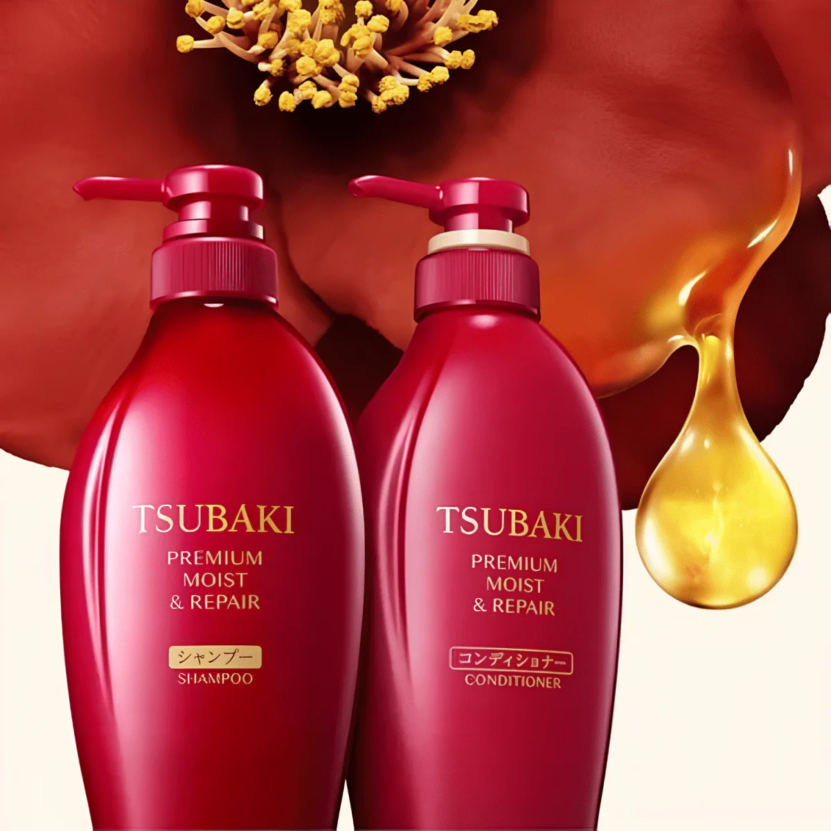 Tsubaki Premium Moist & Repair Conditioner 450ml - Image 2