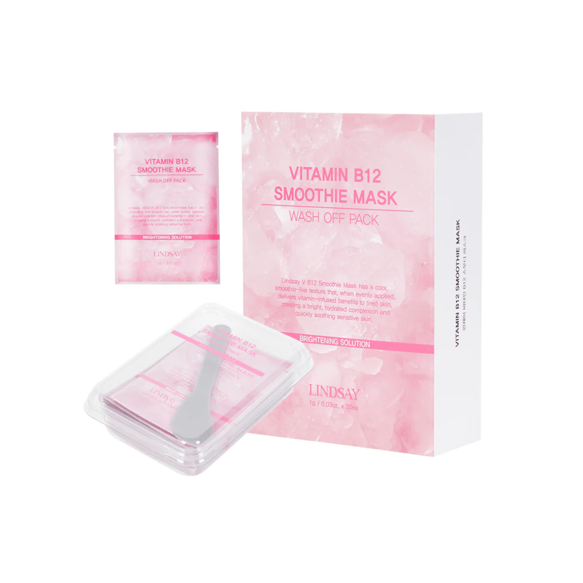 Vitamin B12 Smoothie Mask Wash Off Pack 20ea